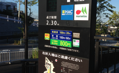 スタンドサイン